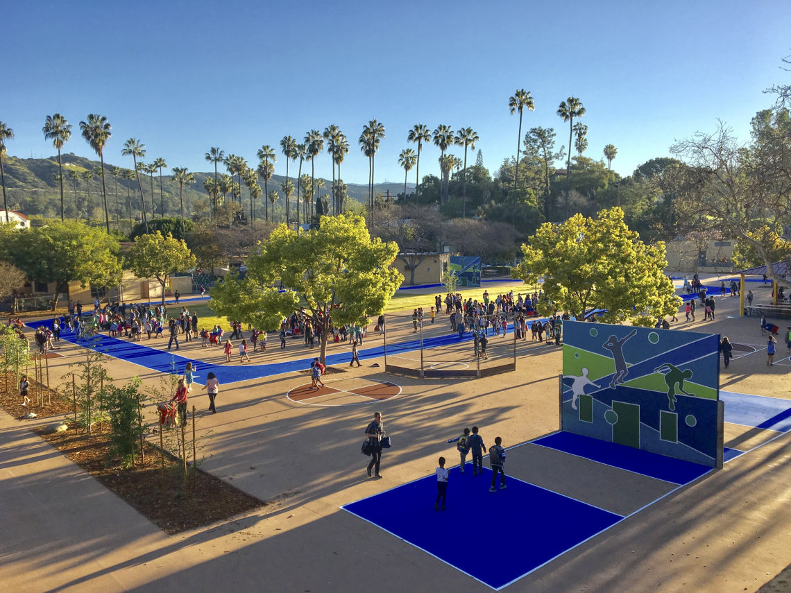 studio mla ere living schoolyard from above photo edmund barr