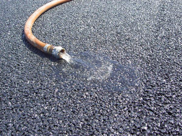 porous asphalt web