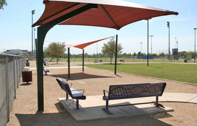 dog park shade structure az